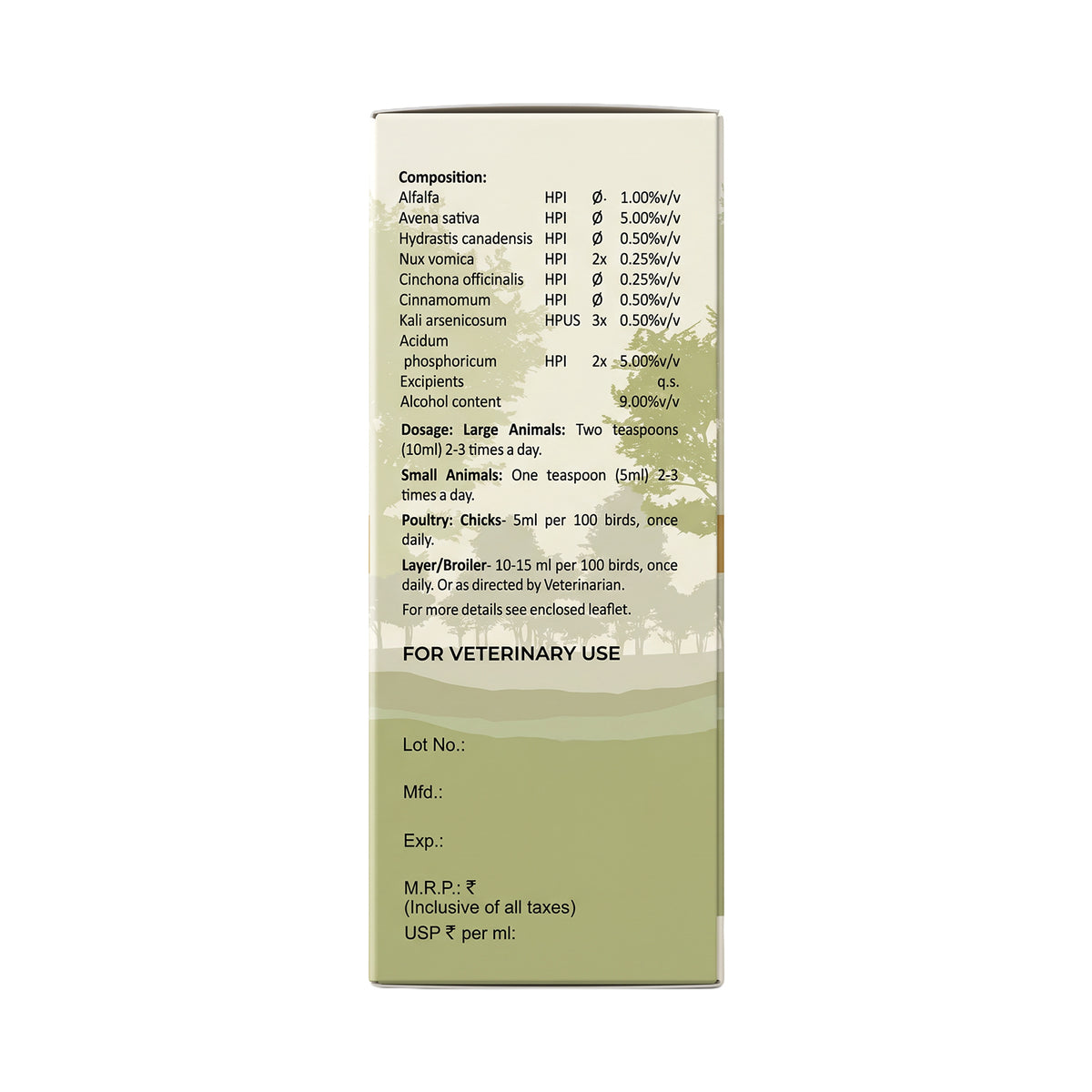 Alfalfa Tonic For All Animals – Weight Gain, Poor Appetite, Weakness & Nutritional Support