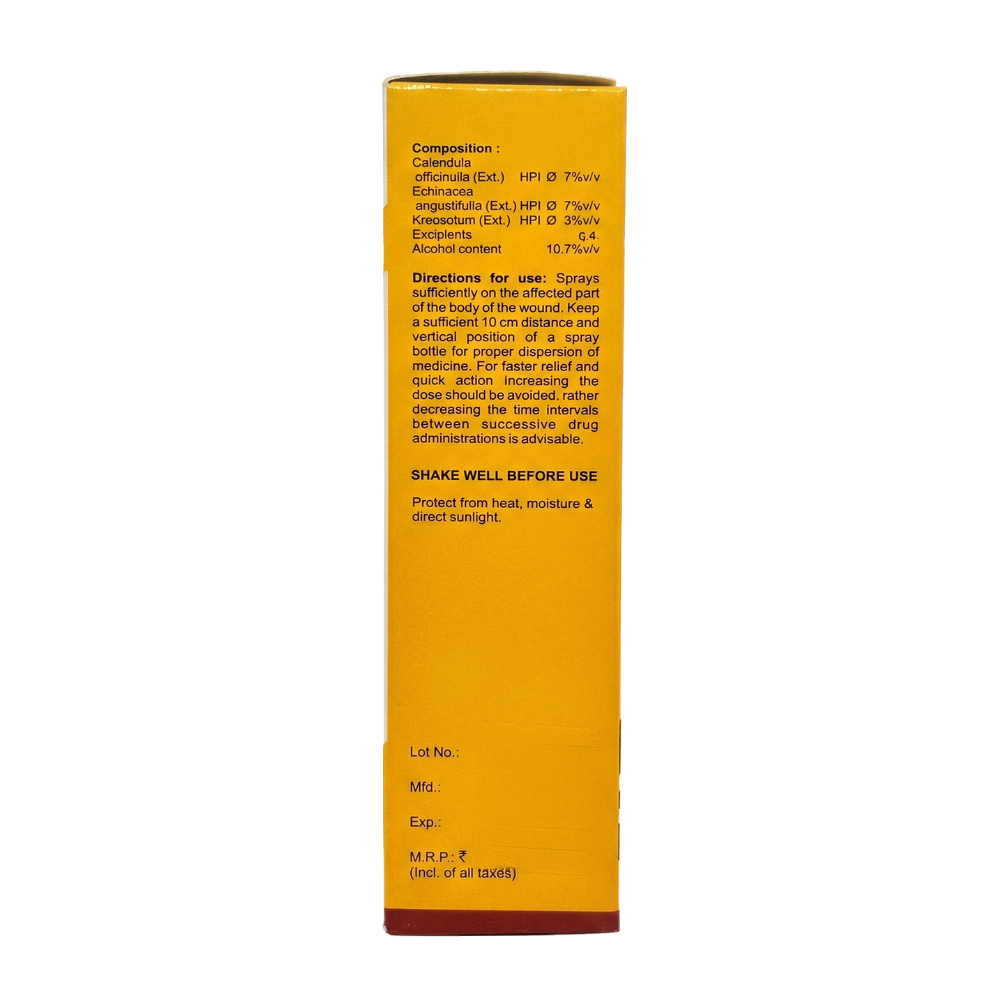Derm Aid Drops + Calendula Ointment + Sept Aid Spray