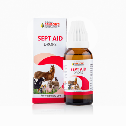 Sept Aid Drops For All Animals – Sepsis, Systemic Infections, Metritis, Pyometra & Recovery Support
