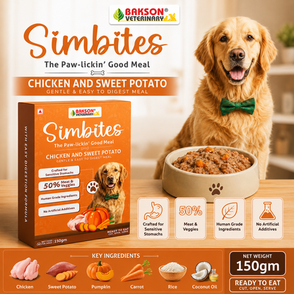 Simbites – Chicken & Sweet Potato Wet Food for Dogs