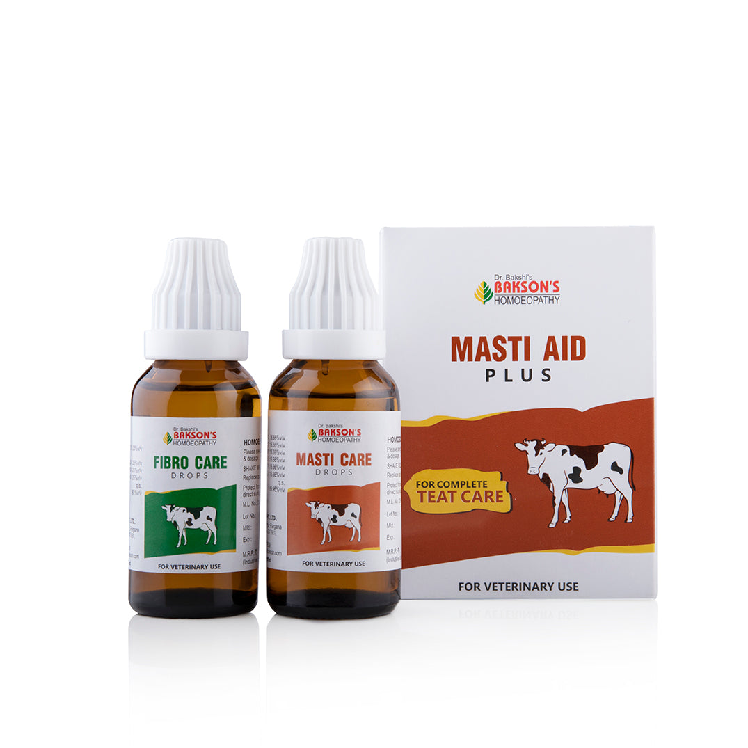 Masti Aid Plus For Dairy Animals – Mastitis, Udder Infection, Swelling & Milk Quality Support