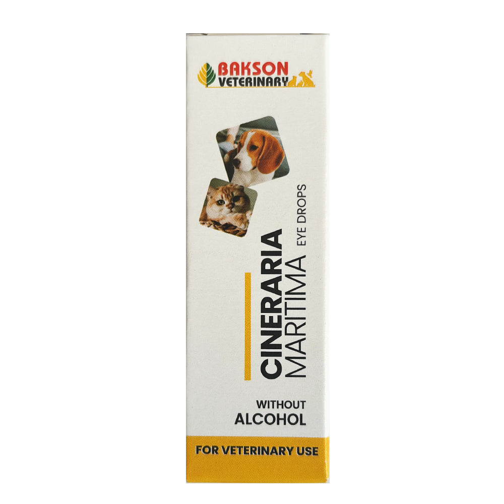 Cineraria Maritima Eye Drops for Pets – Cataract, Eye Irritation & Vision Support