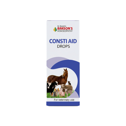 Consti Aid Drops For Dogs & Cats – Constipation, Hard Stools, Straining & Digestive Support