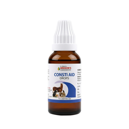 Consti Aid Drops For Dogs & Cats – Constipation, Hard Stools, Straining & Digestive Support