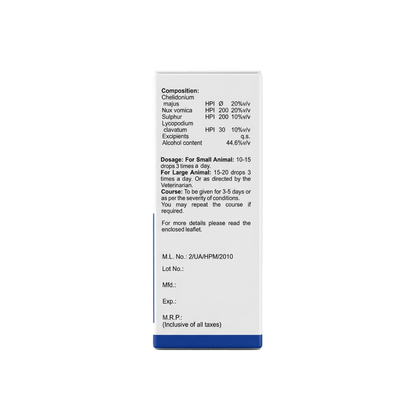 Consti Aid Drops For Dogs & Cats – Constipation, Hard Stools, Straining & Digestive Support