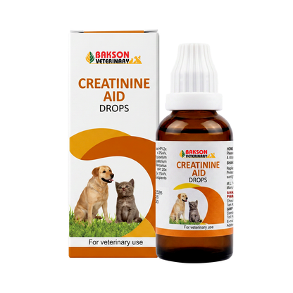Creatinine Aid Drops For Dogs & Cats – Elevated Creatinine, Kidney Function & Renal Health Support