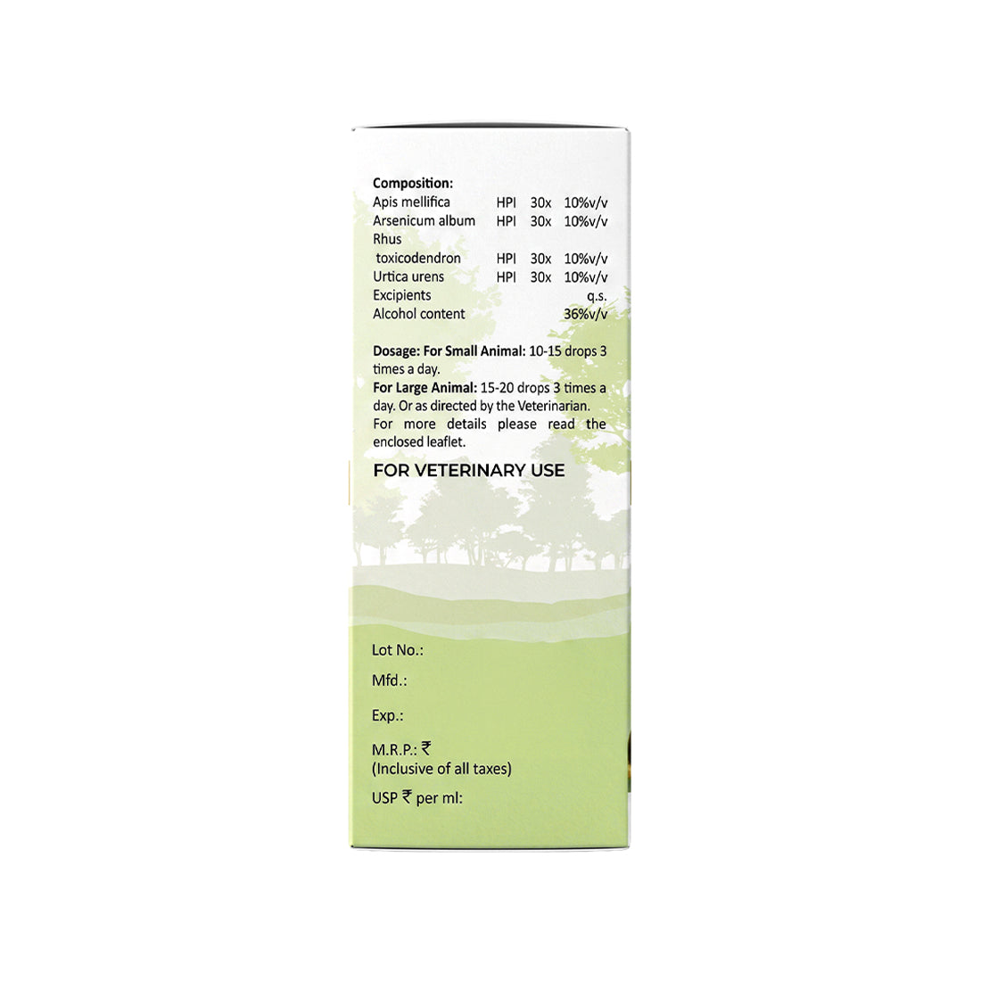 Derm Aid Drops - For Itching, Skin Allergies & Hair Fall in Pets