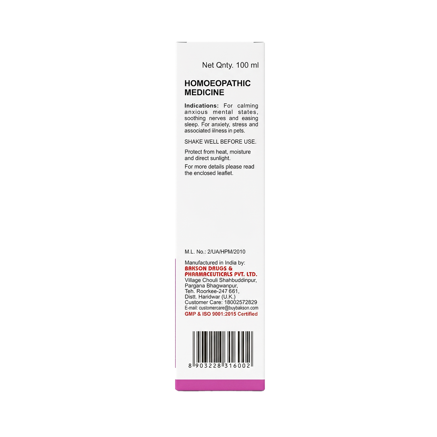 Destress Oro Nasal Spray