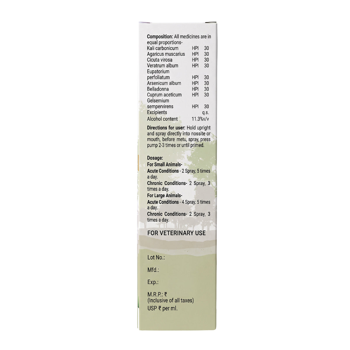 Distemper Aid Oro Nasal Spray