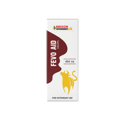 Fevo Aid Drops For All Animals – Fever, Pyrexia, Infection-Related Weakness & Immunity Support