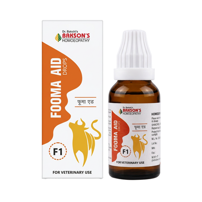 Fooma Aid (F1) Drops – Foot-and-Mouth Disease Support, Fever, Blisters & Immunity Support