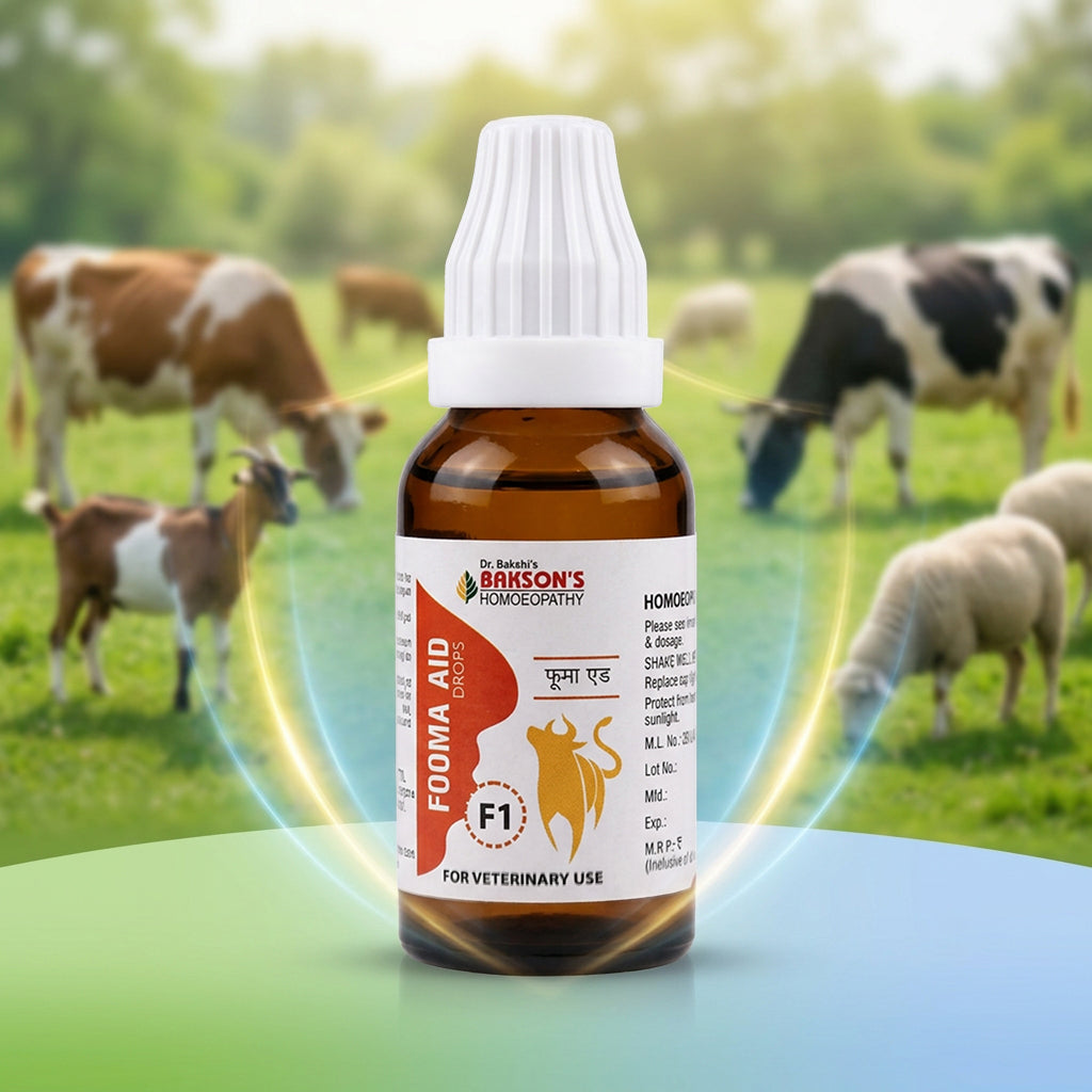Fooma Aid (F1) Drops – Foot-and-Mouth Disease Support, Fever, Blisters & Immunity Support