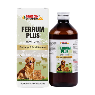 Ferrum Plus Syrup For All Animals – Anaemia, Low Haemoglobin, Weakness & Iron Support
