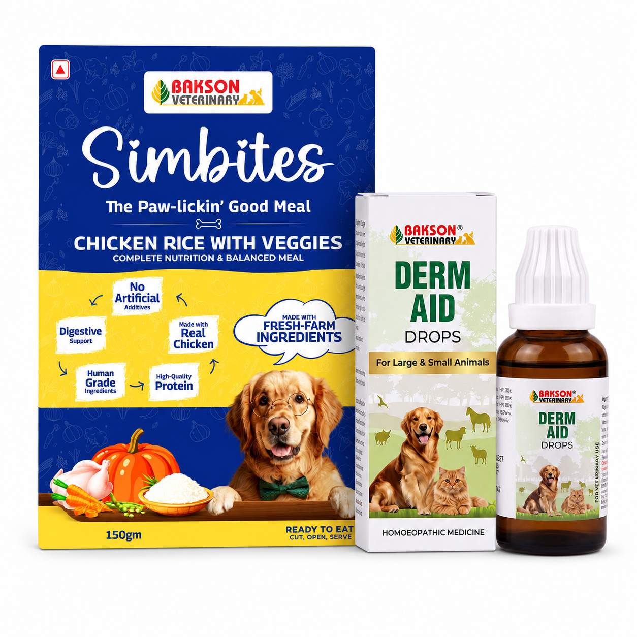 Healthy Skin Combo for Dogs | Bakson Veterinary