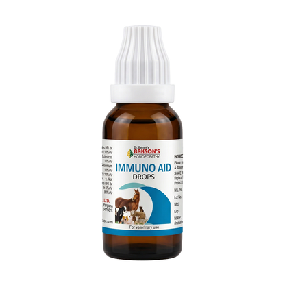 Immuno Aid Drops for Dogs, Cats & Pets – Immunity Booster for Healthy Growth
