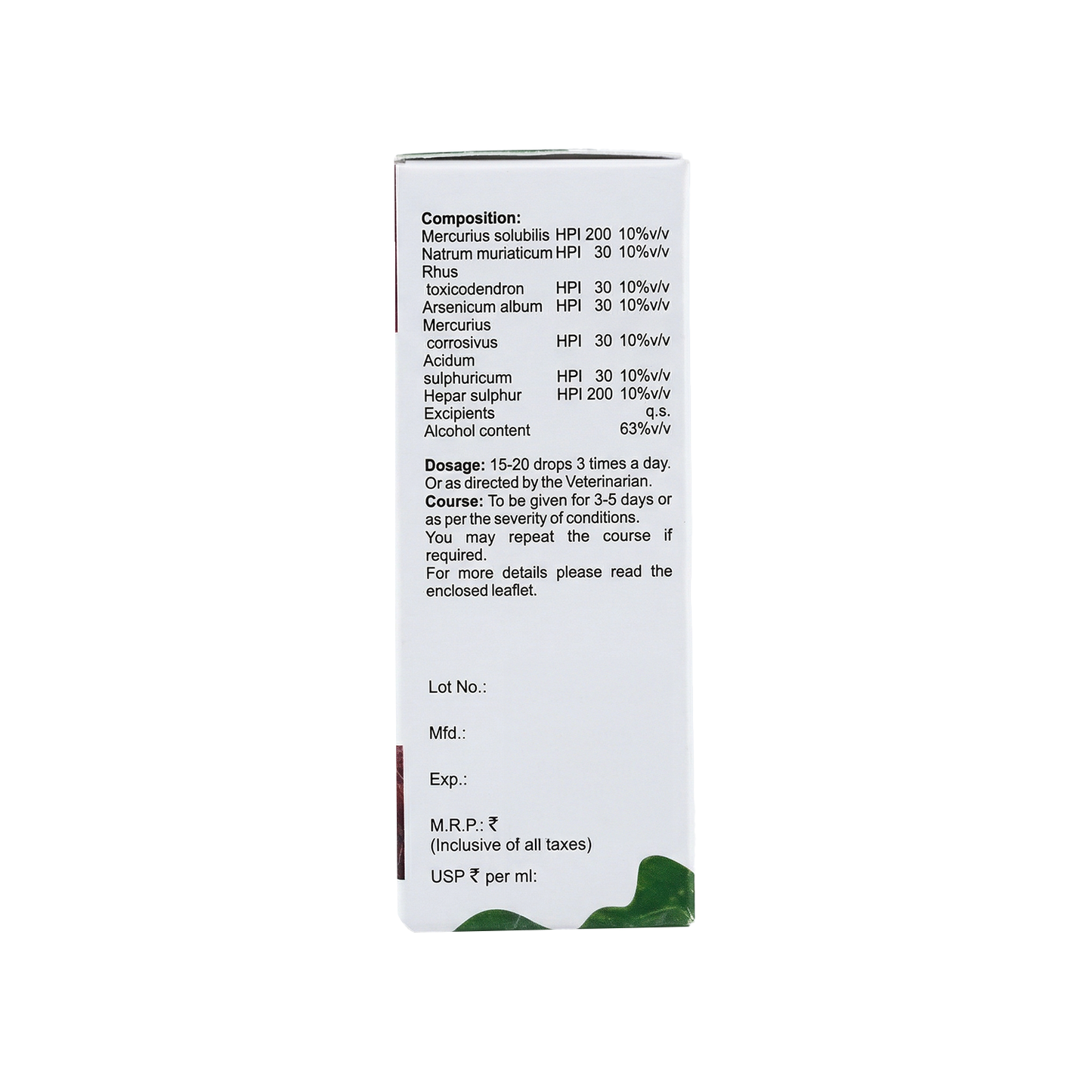 LSD Plus Drops For Cattle – Lumpy Skin Disease, Skin Nodules, Fever & Recovery Support