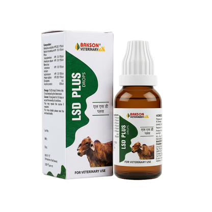 LSD Plus Drops For Cattle – Lumpy Skin Disease, Skin Nodules, Fever & Recovery Support