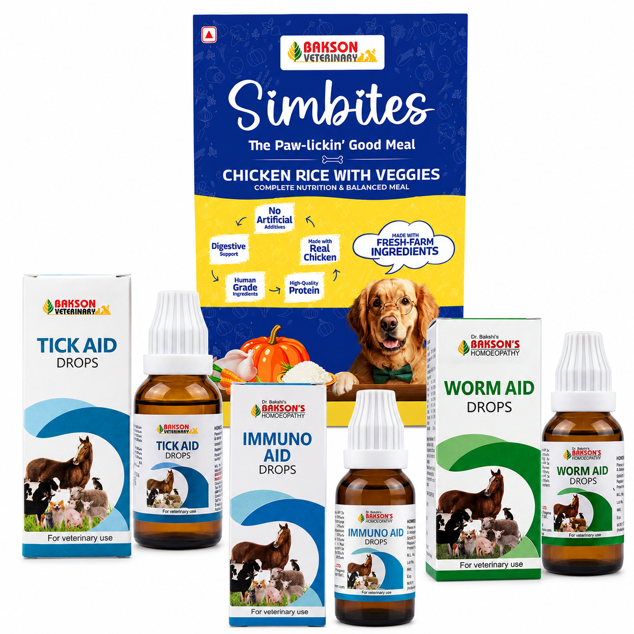Monsoon Care Combo for Dogs | Bakson Veterinary