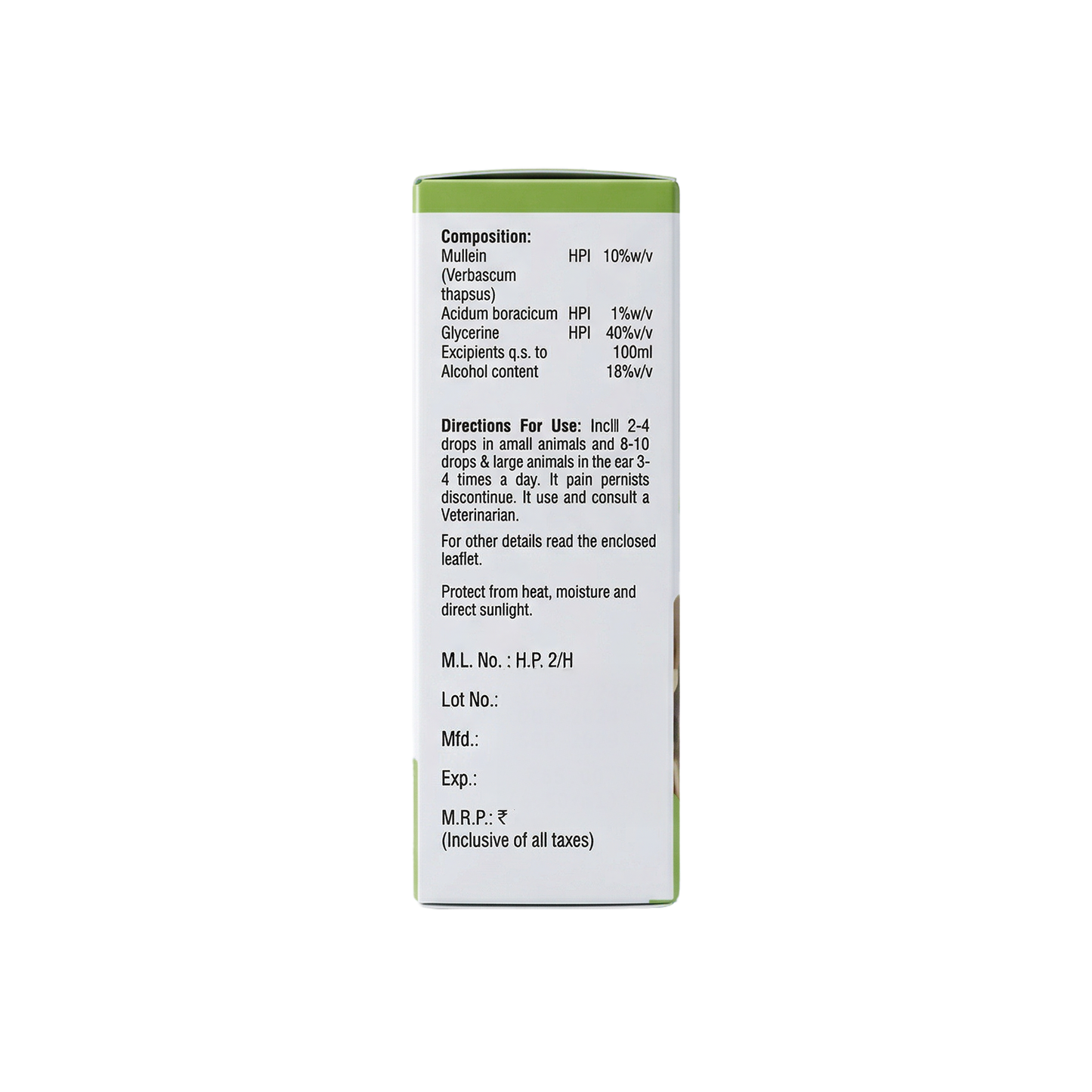 Mullein Oil + Heat Aid Drops