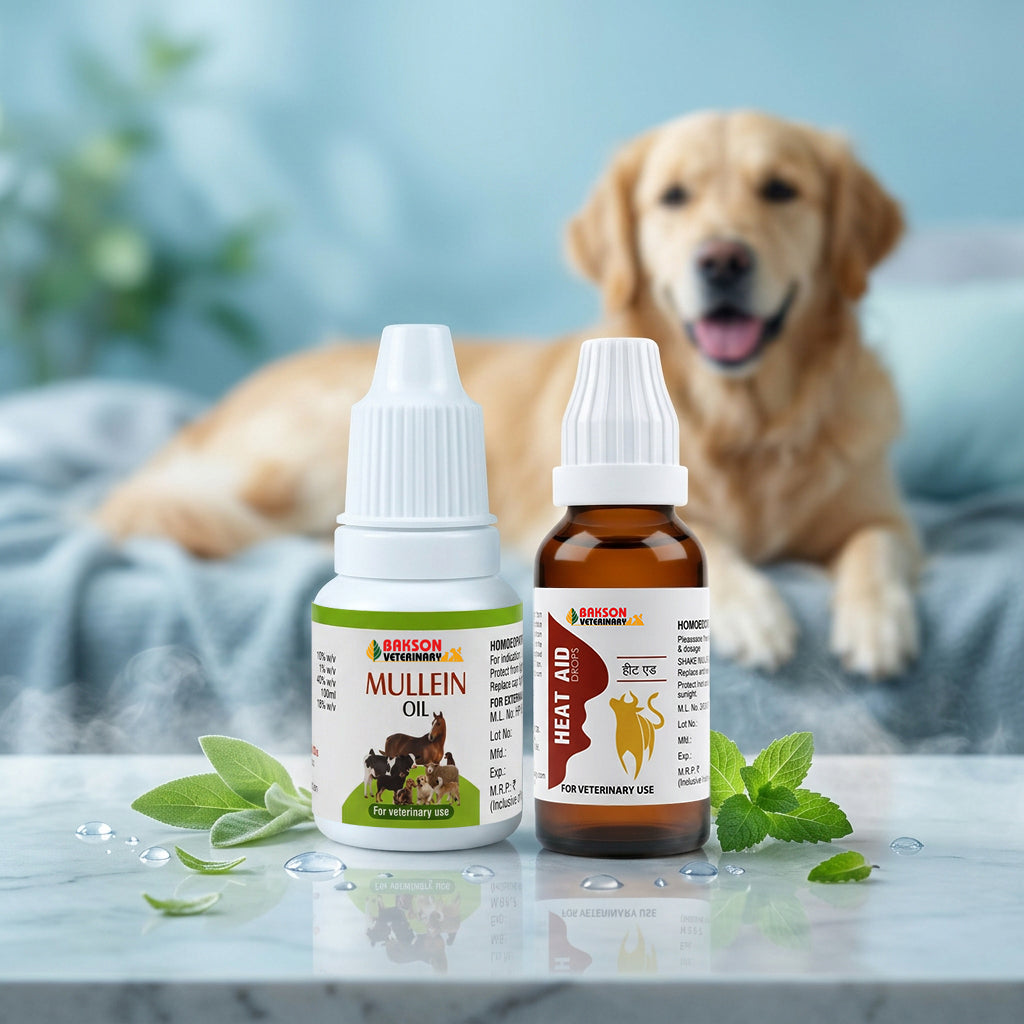 Mullein Oil + Heat Aid Drops