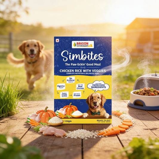 Pack Of 6 (150 gm) Simbites – Chicken Rice with Veggies Wet Food