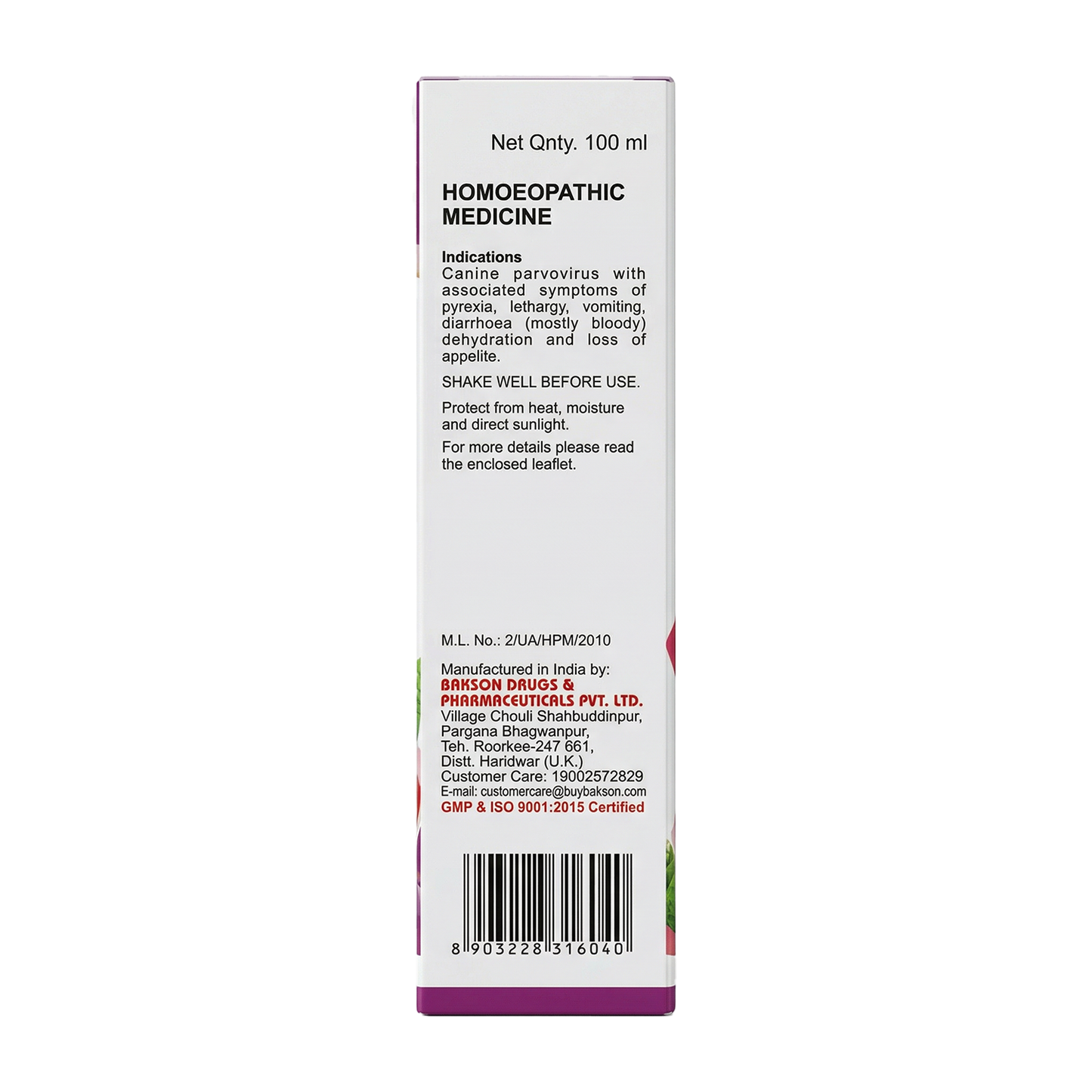 Parvo Aid Oro Nasal Spray