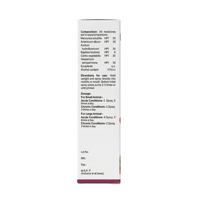 Parvo Aid Oro Nasal Spray