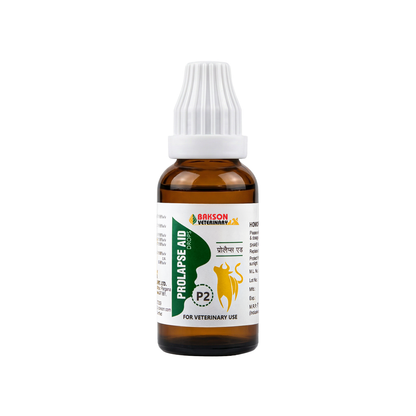 Prolapse Aid (P2) Drops For All Animals – Post-Partum Uterine Prolapse, Vaginal Prolapse & Recovery Support