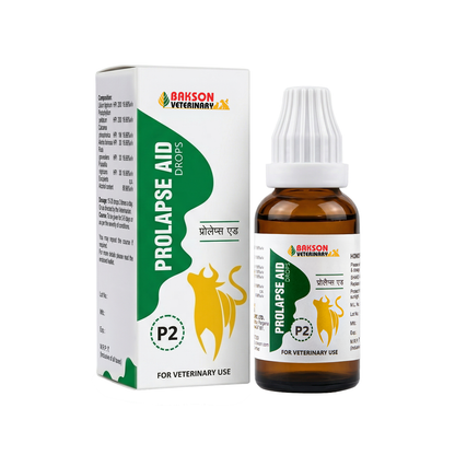 Prolapse Aid (P2) Drops For All Animals – Post-Partum Uterine Prolapse, Vaginal Prolapse & Recovery Support