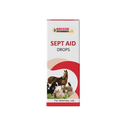 Sept Aid Drops For All Animals – Sepsis, Systemic Infections, Metritis, Pyometra & Recovery Support