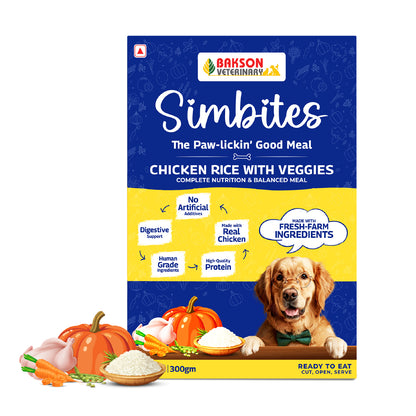 Simbites – Chicken Rice with Veggies Wet Food
