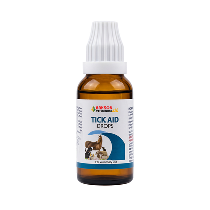 Tick Aid Drops - For Ticks, Fleas & Skin Irritation in Dogs