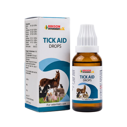 Tick Aid Drops - For Ticks, Fleas & Skin Irritation in Dogs