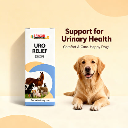 Uro Relief Drops for Animals | Bakson Veterinary