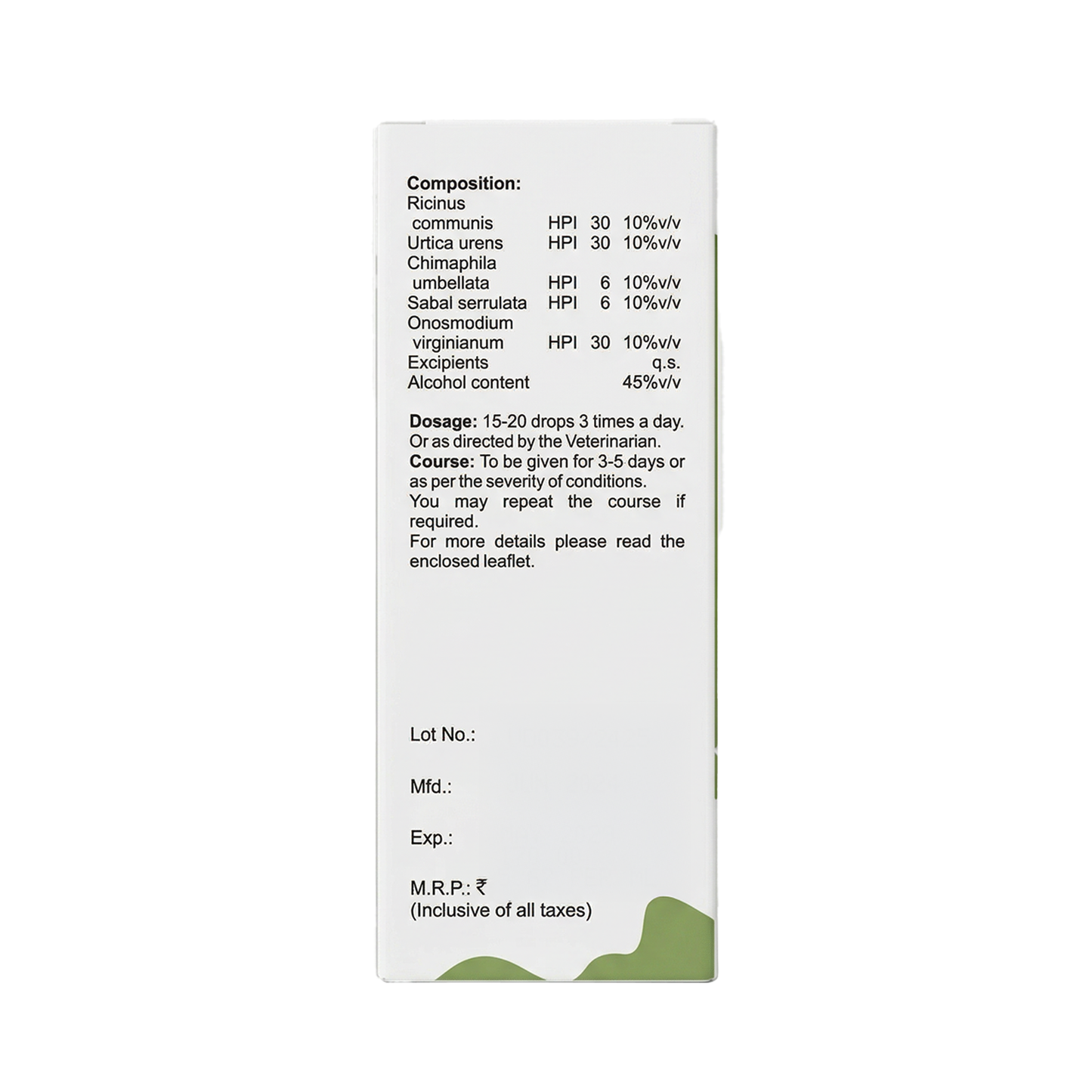 Udder Care Drops For Cattle – Udder Swelling, Inflammation, Pain & Udder Health Support