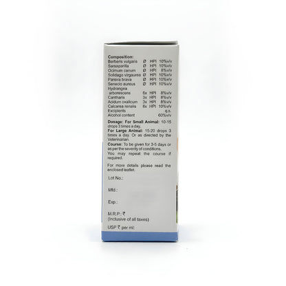 Uro Relief Drops for Animals | Bakson Veterinary