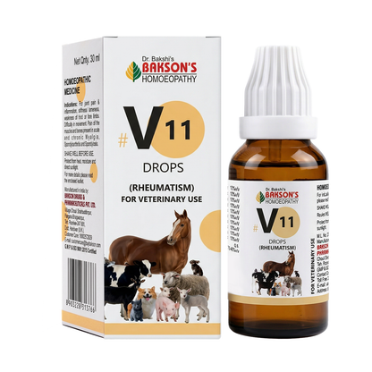 V11 Rheumatism Drops for Dogs & Cats – Joint Pain, Arthritis & Stiffness Relief