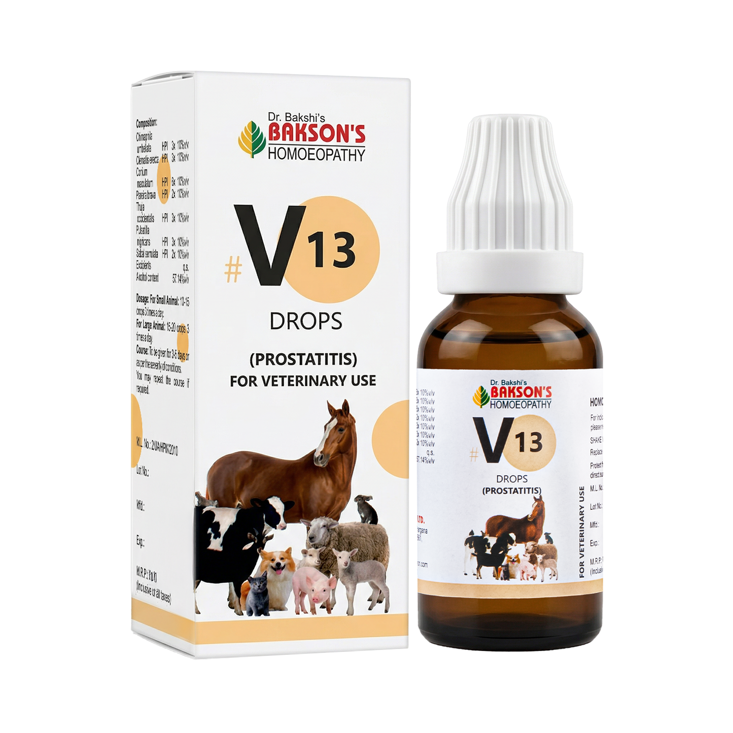 V13 Drops for Dogs – Urinary Comfort & General Wellness Support