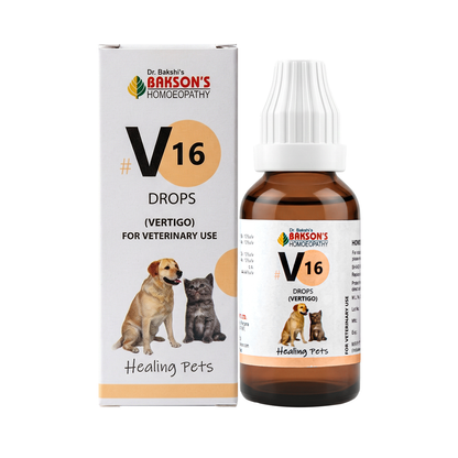 V16 Drops for Dogs & Cats – Travel Comfort & Motion-Related Wellness Support