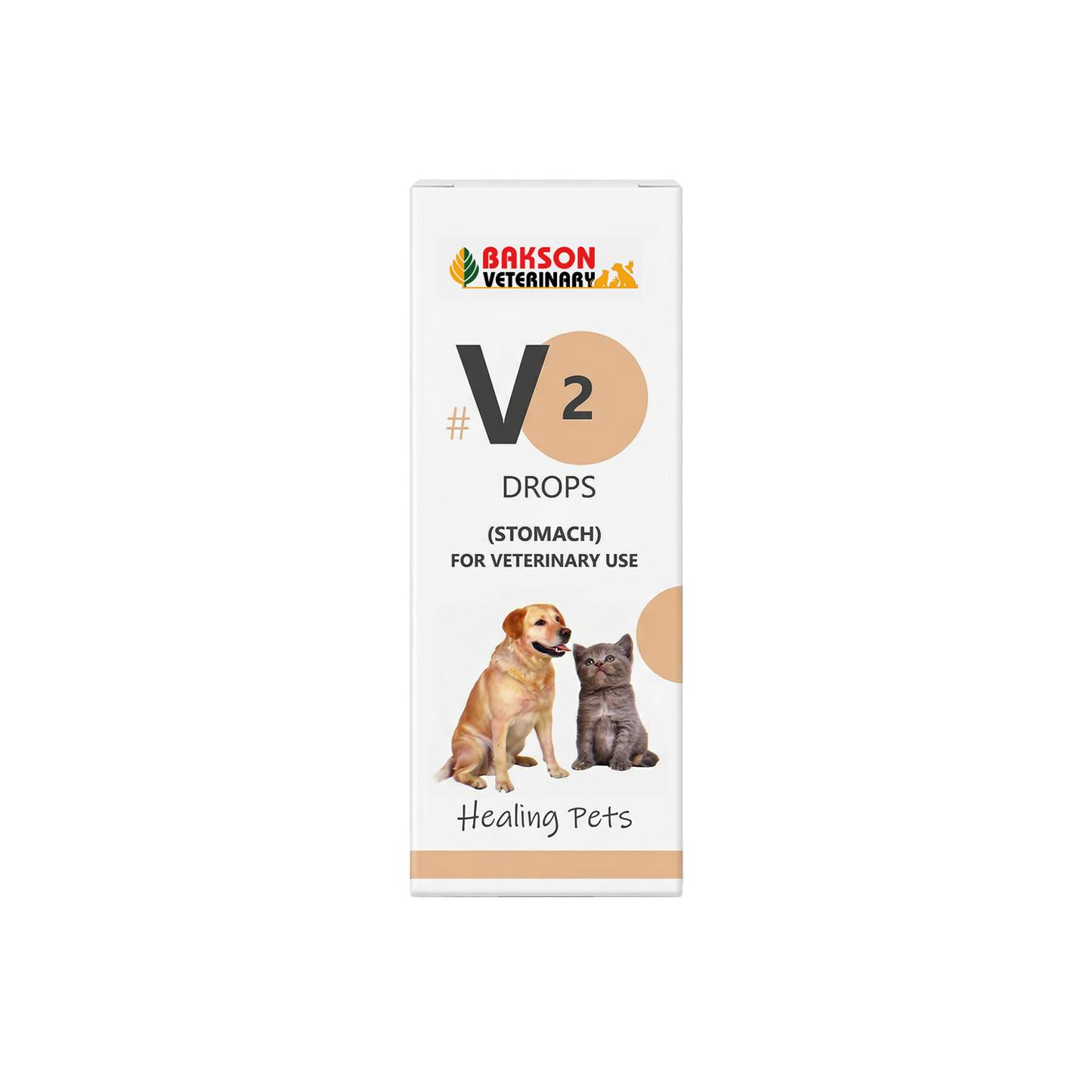 V2 Stomach Drops for Pets – Indigestion, Gas & Gastritis Relief