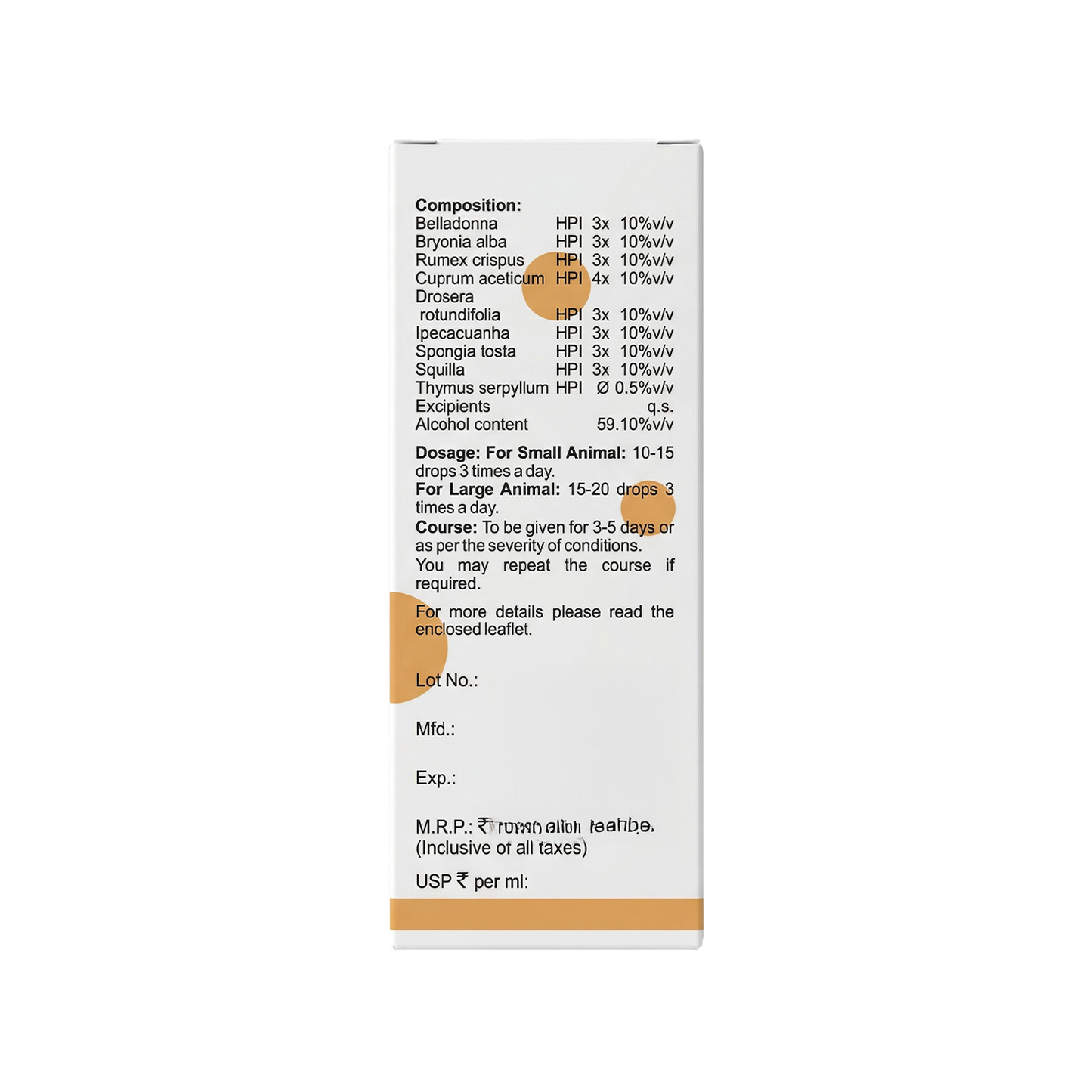 V33 Cough Drops For Dogs & Cats – Dry Cough, Barking Cough, Whooping Cough & Respiratory Support