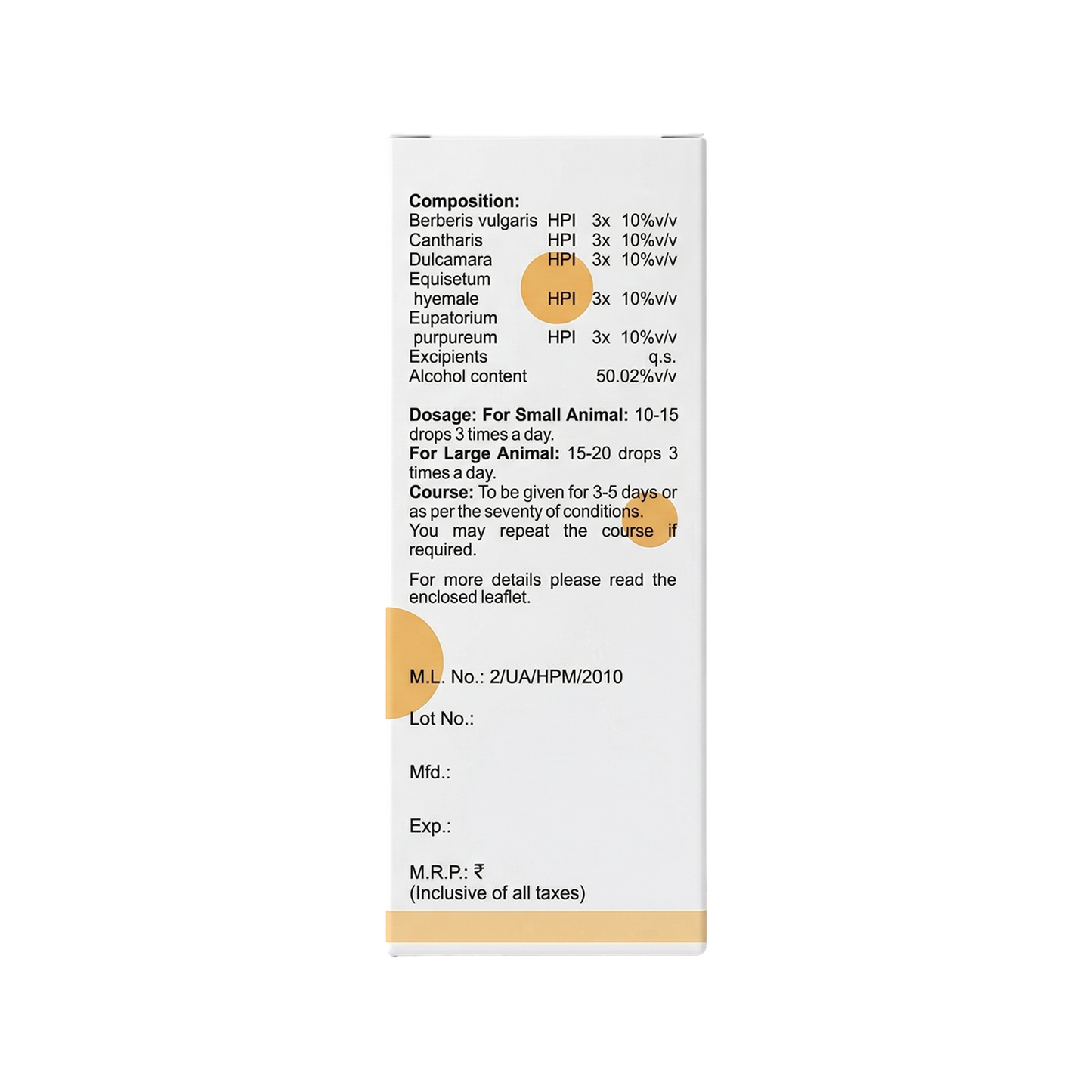 V35 Urinary Drops