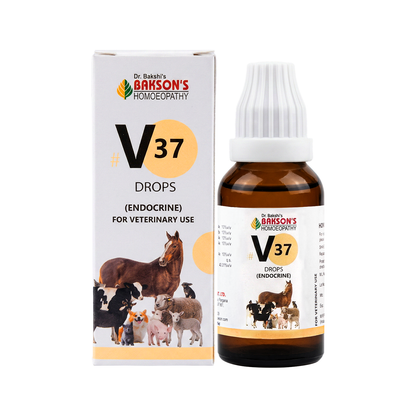 V37 Endocrine Drops For Dogs & Cats – Hormonal Imbalance, Thyroid Disorders, Metabolism & Endocrine Support