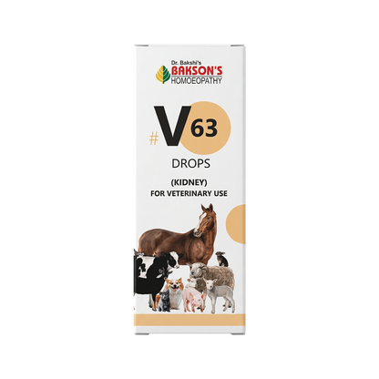 V63 Drops for Dogs & Cats – Urinary Comfort & Kidney Function Support