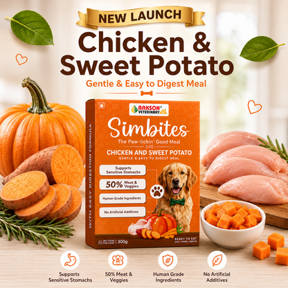 Simbites – Chicken & Sweet Potato Wet Food for Dogs